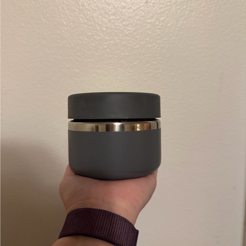 Sleek Gray hydroflask food Jar